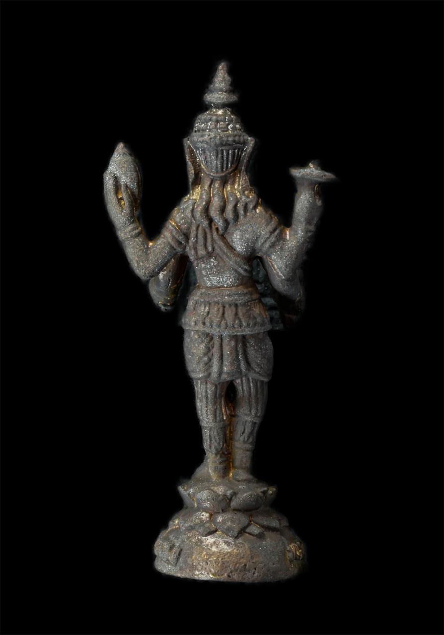 15Jun24 (60)bp.jpg - รูปหล่อพระนารายณ์โพธิสัตว์องค์ปฐม ดินแดนแห่งพุทธรักษา เนื้อโลหะ พระเก่าสวย พร้อมกล่องเดิมๆ | https://kamulet.in.th